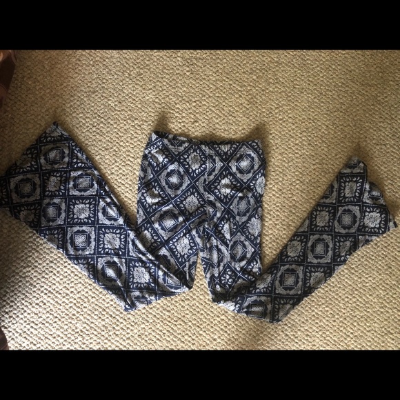 Forever 21 Pants - Forever 21 blue palazzo pant
